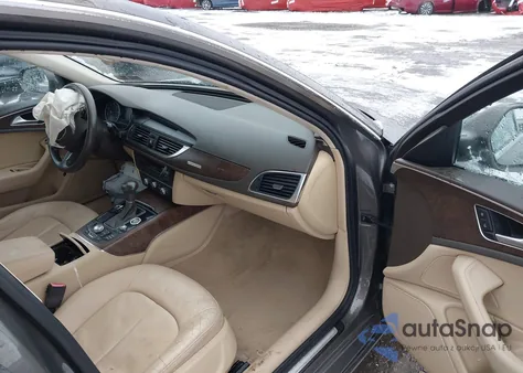 2012 Audi A6 3.0 Premium z USA, uszkodzony, nr VIN WAUGGAFC3CN110630